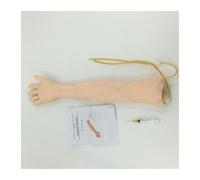 Práctica de flebotomía venopunción anatómica de tamaño natural Anatomía del brazo Práctica de inyección Simulador médico Kit de capacitación de enfermería Para bricolaje(A)