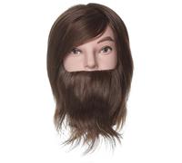 Práctica de la cabeza BEN CON BARBA marrón