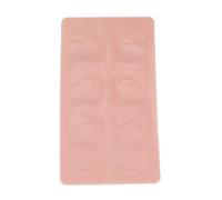 Práctica de maquillaje permanente de silicona 3D, piel falsa, labios en blanco, cara para microblading, máquina de tatuaje, práctica de microsombreado de piel, 3 mm, con patrones Pmu-Practica