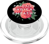 Practica empatía Radical Hermosas Rosas Florales empático PopSockets PopGrip para MagSafe
