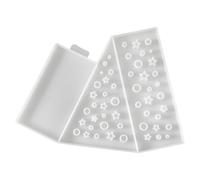 Práctica estrella de silicona portátil para suministros de manualidades para decoración del hogar de Navidad y regalos únicos, fácil liberación