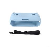 Práctica funda de silicona para altavoz Bose Max con correa para el hombro, esencial para actividades al aire libre (azul)