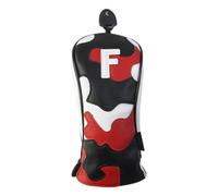 Práctica Funda para Palos de Golf Forro de Felpa Textura de de PU a Prueba de Polvo Adecuado para putters con Eje de tacón Cuadrado Funda para Palos de Golf para Palos de Madera