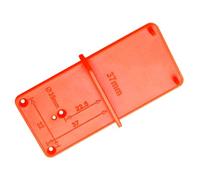 Práctica Herramienta De Posicionamiento Taladro Para Carpintería Guía Profesional Carpintería Con Marcado Escala Transparente Reparación Guía Materiales Plásticos