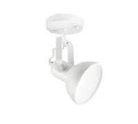 Práctica Lámpara De Techo Retro Ajustable Blanca E14 Para Sala De Estar