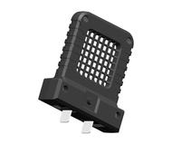 Práctica lámpara LED para herramientas de construcción, modo doble, luz de liberación de manos, solución de iluminación de liberación desmontable para alimentación