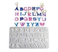 Práctica letra de silicona resistente, fácil de limpiar y liberar, portátil para manualidades, decoración del hogar, suministros de manualidades