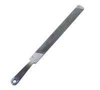 Práctica lima de 10 pulgadas para acabado de borde laminado de plástico, lima de metal afilador de hachas (1 unidad)