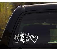 Práctica magia, sal, romero, lavanda, amor, magia, bruja, familia, hermanas, tías, película, clásico, práctico vinilo mágico adhesivo para ventana de coche, furgoneta, Jeep, camión