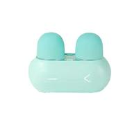 Práctica máquina de limpieza de lentes de contacto para uso diario recargable de alta frecuencia 2 en 1 contenedor limpiador de lentes