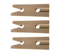 Práctica mesa de madera para manualidades con base resistente para trabajos de manualidades seguros, banco de trabajo de joyería de madera