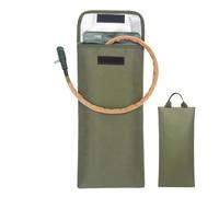 Práctica mochila de agua, bolsa térmica aislada, bolsa de almacenamiento ligera para actividades al aire libre, 17.3 x 7.87 pulgadas, 600D Oxford bolsa de agua para depósitos de 2 a 2.5 L