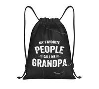 Práctica Mochila Plegable Mis Personas favoritas me Llaman Abuelo Portátil Mochila de Viaje 36x42cm para Vuelta al Cole,Gimnasio