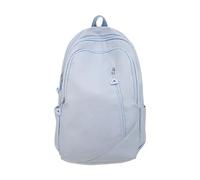 Práctica mochila universitaria para laptop de gran capacidad, mochila informal para escuela secundaria, Blue