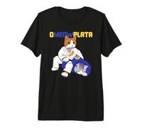 Practica Omoplata como un Gato Jiu Jitsu Master Camiseta Premium