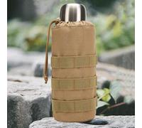 Práctica para Botella de Agua,Portabotellas al Aire Libre Ligero de Cierre con Cuerda,Porta Botella de Agua | para Familias Amigos Estudiantes Hombres y Mujeres en Camping Senderismo Ciclismo y Viajes