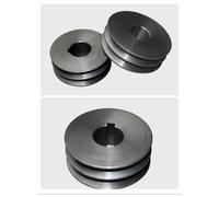 Práctica Polea De Correa En V, 1 Unidad, Orificio Interior De Doble Ranura, Polea Con Orificio De Fijación Del Eje Del Motor De 18-28mm(19-6)