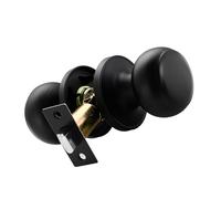 Práctica puerta resistente de acero inoxidable con diseño ergonómico de perilla redonda para un fácil funcionamiento, baño de acero inoxidable
