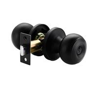 Práctica puerta resistente de acero inoxidable con diseños ergonómicos de perilla redonda para un fácil funcionamiento y fácil instalación