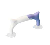 Práctica regla ventosas tazas de costura con doble vaso herramienta para hacer colchas patchwork copa abs acolchado agarre