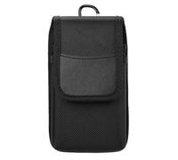 Práctica riñonera con soporte para teléfono con cinturón seguro, funda de almacenamiento de teléfono de viaje para uso diario, Como se muestra en las imágenes