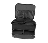 Práctica solución de almacenamiento de golf, impermeable, bolsa organizadora de maletero de poliéster, bolsillos multicapa, plegable, diseño de viaje, bolsa organizadora de maletero de golf