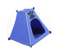 Práctica tienda de campaña para dormir para perros, con cojines, lavable, tienda de campaña para perros y gatos, tienda de campaña relajante para climas cálidos