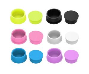 Practical Design: The vial lids provide an airtight protection mechanism