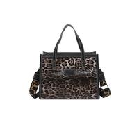 Practical Leopards Pattern PU Leather Handbag for Women Crossbody Purse Casual Shoulder Bag with Adjustable Strap Women Handbag