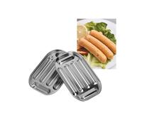 Practical steel sausage mold for hot dogs, for baking, irregular payment