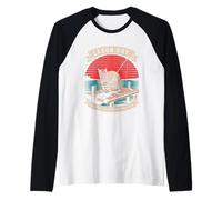 Practicando para la jubilación desde 1894 Día del Trabajo Camiseta Manga Raglan