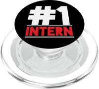 Practicante Número Uno Pasante Aprendiz Carrera Profesional PopSockets PopGrip para MagSafe