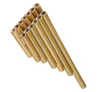 Practicar para Principiantes flauta de pan 13 Tubos C/G Flauta De Pan Tubos Dobles Pan Pipe Instrumento Musical De Viento De Madera Tradicional Para Amantes De La Música (Color : LEFT-C)