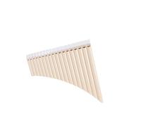 Practicar para Principiantes flauta de pan Aprende A Tocar La Flauta De Pan De 18 Flautas Con Boquilla (Color : White)