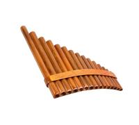Practicar para Principiantes flauta de pan Flauta Ajustable De Tono G De 15 Tubos De Mano Derecha, Instrumento Musical Folclórico Chino Flauta De Pan Hecha A Mano