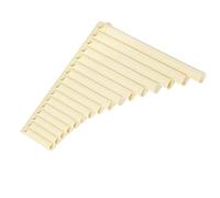 Practicar para Principiantes Flauta de Pan Flauta De Pan Fácil De Aprender 16 Tubos Color Beige Instrumento Profesional para Principiantes Introducción A La Tecla C