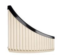 Practicar para Principiantes flauta de pan Flauta De Pan Profesional Instrumento Musical De Flauta De Pan Tono CA Base Sintonizable 16/18 Pipas 1 Ud. (Color : 18 Beige)