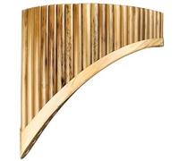 Practicar para Principiantes Flauta de Pan Mano Izquierda/Derecha 25 Tubos Flauta De Pan Llave C Instrumento De Viento De Madera Tubos De Pan Hechos A Mano (Color : Left Hand)