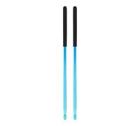 Prácticas baquetas estándar 5A que proporcionan textura de aluminio adecuadas para bateristas, actuaciones escénicas, diseño ergonómico de agarre antideslizante