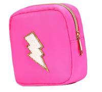 Prácticas bolsas de maquillaje de nailon para cámara, bolsas de cosméticos casuales para uso diario y organización de viajes, organizador de maquillaje, c, Mass Beauty