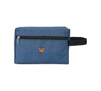 Prácticas bolsas de maquillaje de tela Oxford con asas, múltiples compartimentos, organizadas para viajeros, organizador de maquillaje multifuncional de viaje, Tibet, Mass Beauty