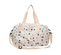 Prácticas bolsas de viaje resistentes al agua con diseño de dibujos animados, gran capacidad, organizadoras para uso diario, White, Mass Beauty