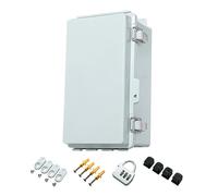 Prácticas cajas eléctricas resistentes a la intemperie para uso diario casual al aire libre y material ABS resistente para jardín y patio
