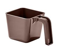 Prácticas cucharas cuadradas para helados y taza medidora, materiales resistentes, suministros de fiesta para bebidas frías y cuchara medidora de postres