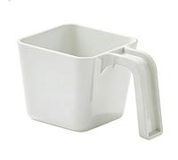 Prácticas cucharas de forma cuadrada para medición precisa del en cocinas comerciales o domésticas Disponibles en 4 cucharas de leche helada de tamaño práctico