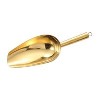 Prácticas cucharas de hielo de metal para uso en máquinas y cocina, diseño de fácil almacenamiento, congeladores comerciales