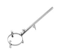 Prácticas pinzas de acero inoxidable para derretir cuencos para un manejo seguro de crisoles calientes durante la fundición de metal, pinzas de horno para hacer joyas