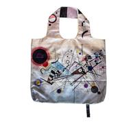 PracticDomus Bolsa para Compra Plegable y Reutilizable de Gran Capacidad con Estampados Originales (Kandinski)