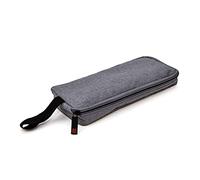 PracticDomus Porta Bocadillos Reutilizable Iris Barcelona Modelo Zipper&Roll. Color (PB Z&R Gris)