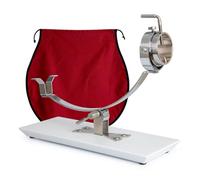 PracticDomus Soporte Jamonero Basculante Profesional con Cabezal Giratorio en Acero Inoxidable (Gala Granito)